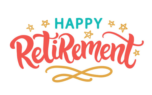 Celebrating retirement with a festive graphic for Riverside Township Illinois.